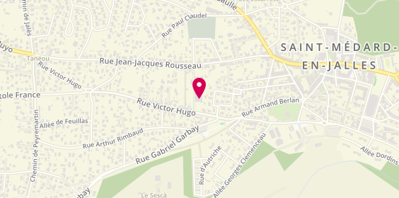 Plan de Motrio, 9 Rue Victor Hugo, 33160 Saint-Médard-en-Jalles