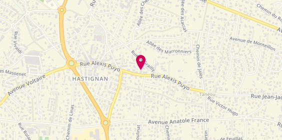 Plan de Garage Dal Mas, 31 Rue Alexis Puyo, 33160 Saint-Médard-en-Jalles