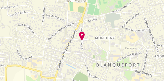 Plan de Garage Petit Blanquefort, 26 Rue Tastet Girard, 33290 Blanquefort