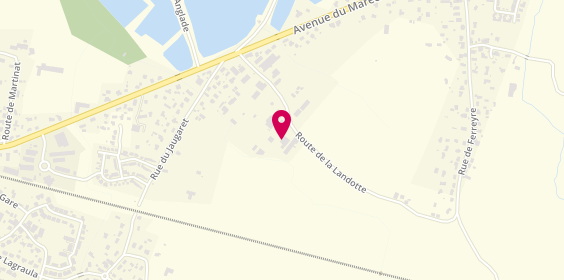 Plan de Carrosserie Courrège, 59 Zone Artisanale de la Landotte, 33450 Izon