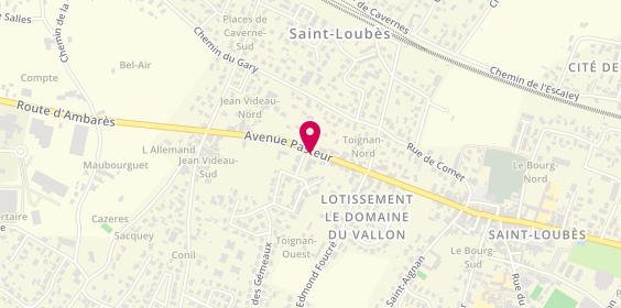 Plan de Sausset Automobiles Peugeot | Saint-Loubès, 43 avenue Pasteur, 33450 Saint-Loubès
