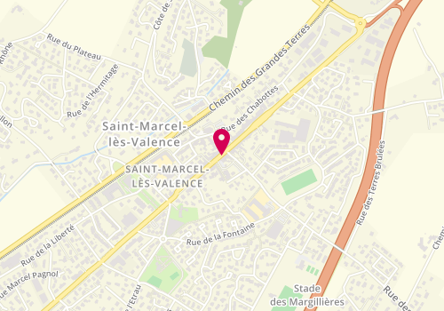 Plan de Dacia, Rue des Chabottes Route Nationale 532, 26320 Saint-Marcel-lès-Valence