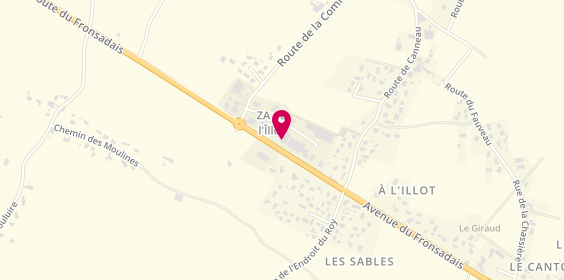 Plan de L'Illot, 270 Zone Artisanale Illot, 33240 La Lande-de-Fronsac