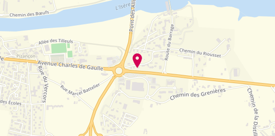 Plan de Carrosserie JULLIEN, 115 Route Louis Pasteur, Pizançon, 26300 Chatuzange-le-Goubet
