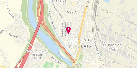 Plan de Silhouette, 11 Rue Belledonne, 38800 Le Pont-de-Claix