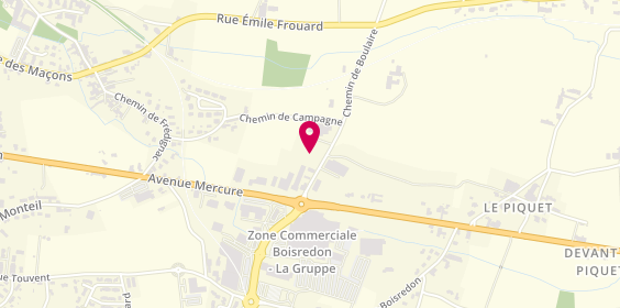 Plan de Roadster, 12 chemin de Boulaire, 33390 Saint-Martin-Lacaussade