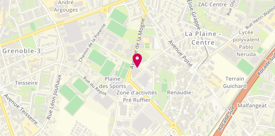 Plan de Carrosserie Etoile, 4 Rue Jacques Anquetil, 38400 Saint-Martin-d'Hères