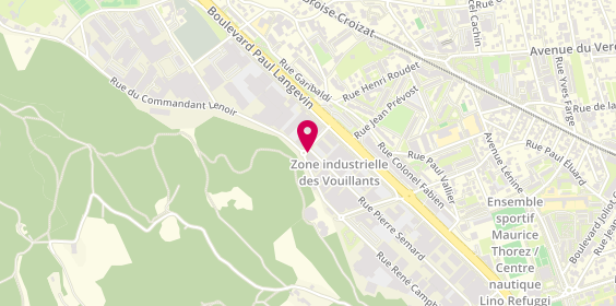 Plan de OPL Bymycar Grenoble, 2 Rue Lucien Sampaix, 38600 Fontaine