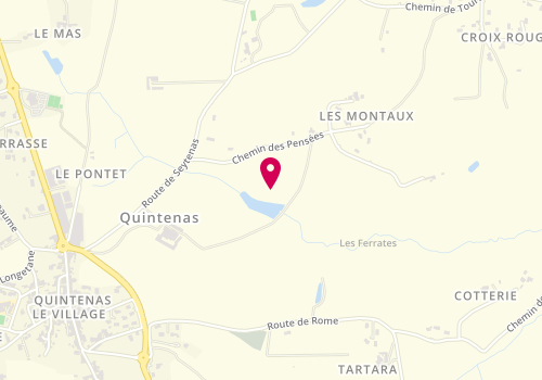 Plan de Garage F.roux, 745 Route D&#039;Annonay, 07290 Quintenas