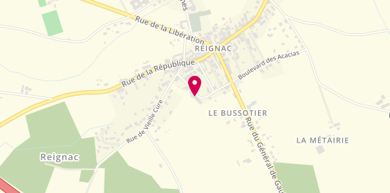 Plan de Atelier le Vieux Cerf, 3 Bis Boulevard du Bussotier, 33860 Reignac