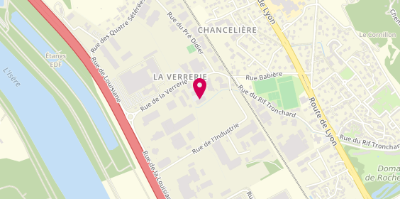 Plan de Custom Garage, Le
5 Rue de la Verrerie, 38120 Fontanil-Cornillon