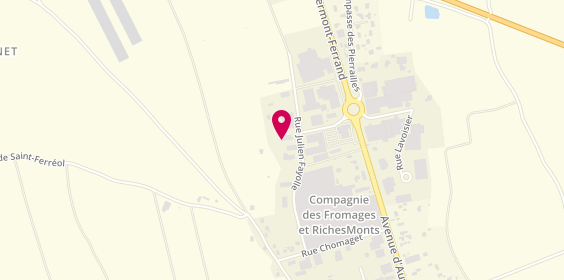 Plan de AD Carrosserie BRIVADOISE, Zone Artisanale Lous Venioux
Rue Julien Fayolle, 43100 Brioude