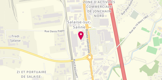 Plan de Carrosserie Guillon, 215 Rue d' Alembert, 38150 Salaise-sur-Sanne
