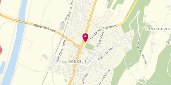 Plan de Goncelin Auto, 1 Route des Thermes, 38570 Goncelin