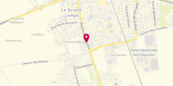 Plan de K.N.S 38, 246 Route du Vercors, 38690 Le Grand-Lemps