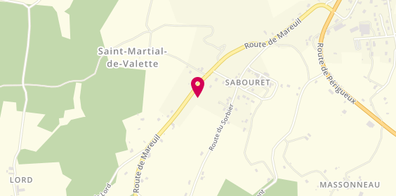 Plan de ALLARY Jérôme, Route de Mareuil, 24300 Saint-Martial-de-Valette