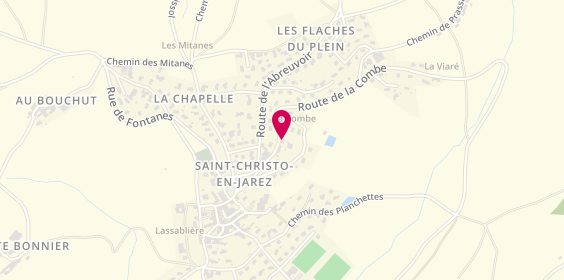 Plan de AD Expert, 106 Route de la Combe, 42320 Saint-Christo-en-Jarez