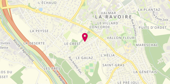Plan de Sania, 140 Rue de la Concorde, 73490 La Ravoire