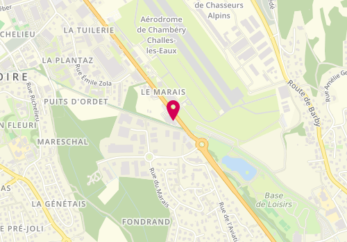 Plan de Garage Ad Expert, 250 avenue de Chambéry, 73190 Challes-les-Eaux