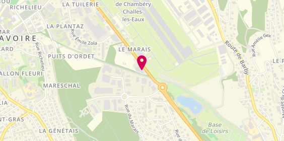Plan de Garage Ad Expert, 250 avenue de Chambéry, 73190 Challes-les-Eaux