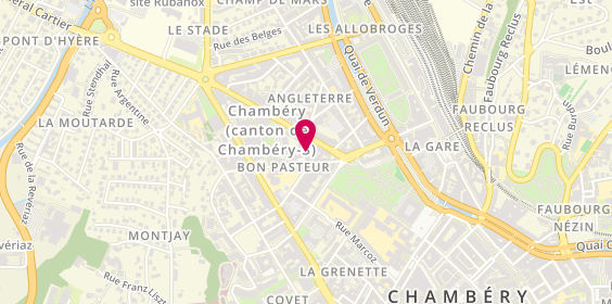 Plan de Acoat Selected, 85 avenue du Comte Vert, 73000 Chambéry