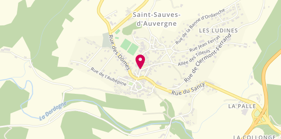 Plan de First Stop, Les Parceyroux, 63950 Saint-Sauves-d'Auvergne
