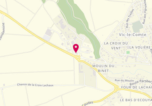 Plan de Garage Bastide, Zone Artisanale 
Les Meules, 63270 Vic-le-Comte