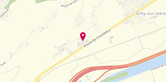 Plan de Carrosserie Burnet, 2154 Route de Chambéry, 73200 Gilly-sur-Isère