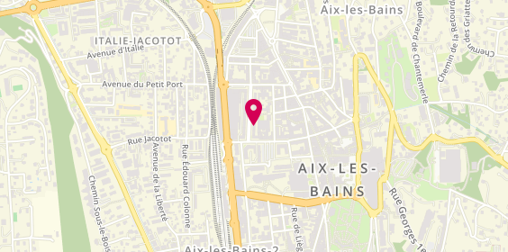 Plan de Flash Pneus, 15 avenue de Verdun, 73100 Aix-les-Bains