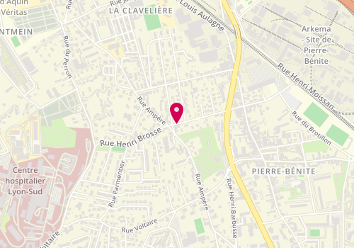 Plan de Carrosserie Djam's, 23 Rue Emile Zola, 69310 Oullins-Pierre-Bénite
