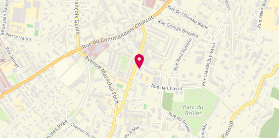 Plan de Agent Citroen, 2 Rue de Franche-Comté, 69110 Sainte-Foy-lès-Lyon
