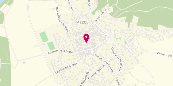 Plan de Mezel Automobiles, Route de Saint Bonnet Zone Artisanale de Mezel, 63115 Mezel