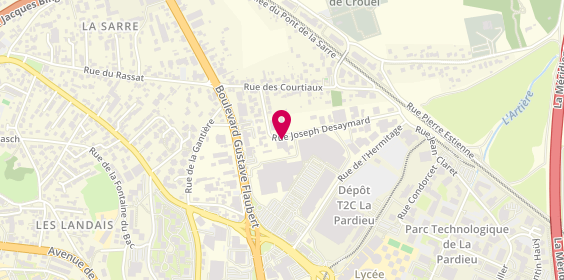 Plan de Carrosserie la Pardieu, 26 Rue Joseph Desaymard, 63000 Clermont-Ferrand