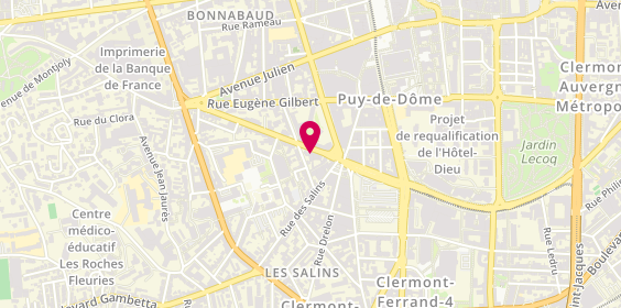 Plan de Moll Votre Carrossier, 11 Boulevard Pasteur, 63000 Clermont-Ferrand