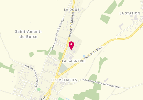Plan de Carrosserie de la Boixe, Zone Artisanale la Gagnerie, 16330 Saint-Amant-de-Boixe