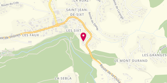 Plan de Carrosserie des Aravis, 122 impasse de la Planchette, 74450 Saint-Jean-de-Sixt