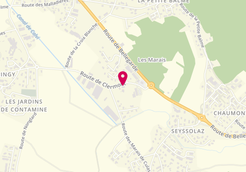 Plan de Carrosserie Sartoretto, 221 Route de Clermont, 74330 Sillingy