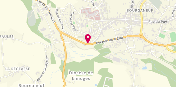 Plan de Carrosserie B & L, 2 Route de Limoges, 23400 Bourganeuf
