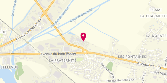 Plan de SAS Gabardos, 138 avenue d'Aunis, 17430 Tonnay-Charente