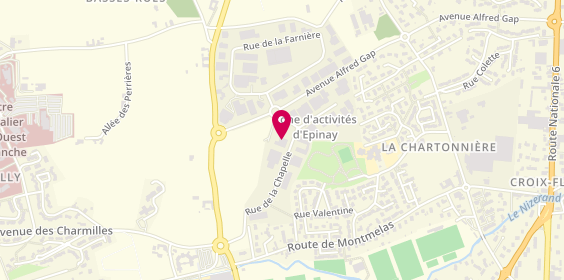 Plan de Carrosserie d'Epinay, Route d'Epinay
421 Rue de la Chapelle, 69400 Gleizé
