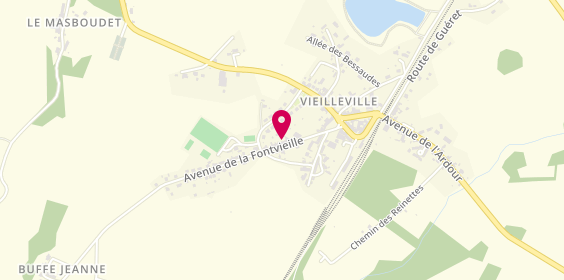 Plan de Jds Car Auto, 4 Av. De la Fontvieille, 23210 Mourioux-Vieilleville