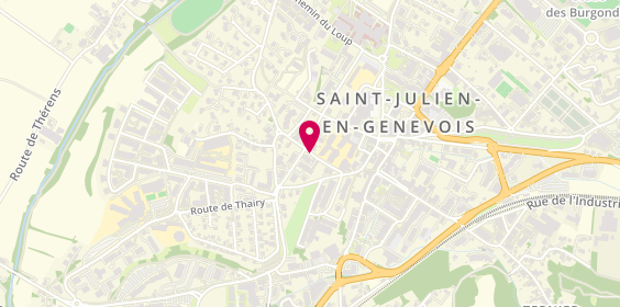Plan de SALERNO Laurent, 5 Rue de la Platière, 74160 Saint-Julien-en-Genevois