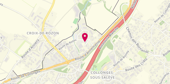 Plan de Carrosserie du Salève, 45 Route de Rozon, 74160 Collonges-sous-Salève