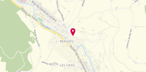 Plan de Carrosserie Saugey Maurice, 272 Route de Saint-Joseph, 69430 Beaujeu