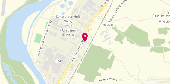 Plan de Car Auto, Zone Industrielle Vichy-Rhue
64 Rue de l' Industrie, 03300 Creuzier-le-Vieux