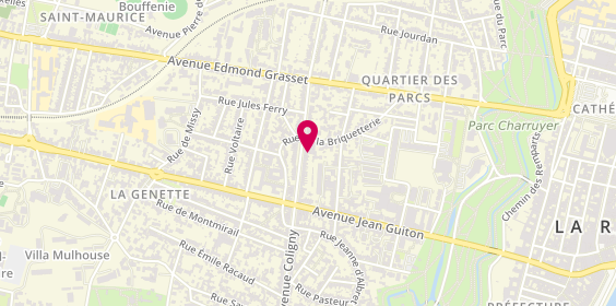 Plan de Garage Houdin, 108 avenue Coligny, 17000 La Rochelle