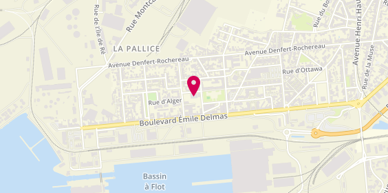 Plan de Carrosserie Belnard, 8 Rue Nicolas Denys, 17000 La Rochelle
