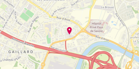 Plan de Lexus, 8 Rue de l'Industrie, 74240 Gaillard