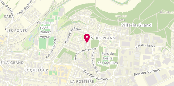 Plan de Ilanael, 4 Rue Chantemerle, 74100 Ville-la-Grand