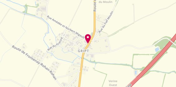 Plan de Garage Bodin, 61 Route de Niort, 79360 Granzay-Gript